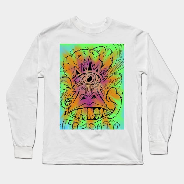 Sensory Overload Long Sleeve T-Shirt by J Dubble S Productions